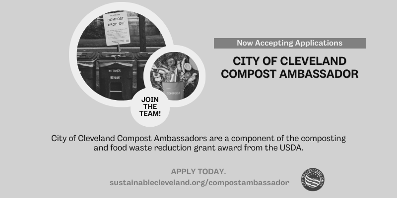 CITY OF CLEVELAND SEEKS COMPOST AMBASSADORS